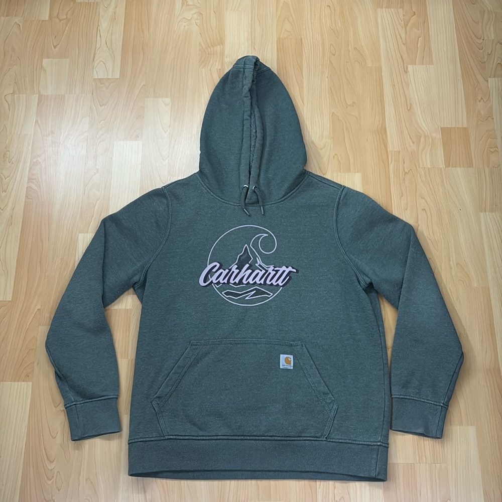 Carhartt Relaxed Fit Women’s hoodie size L(12-14).